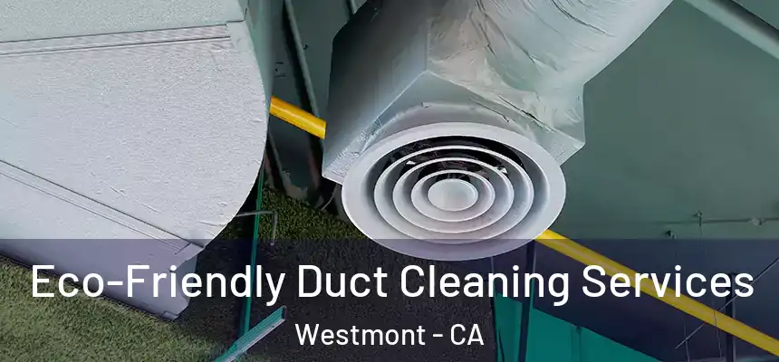 Eco-Friendly Duct Cleaning Services Westmont - CA